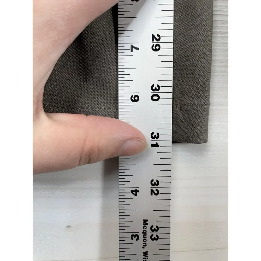 Dockers Pants Mens 40x30 Brown Classic Fit Stretch Chino Wrinkle Free Flat Front